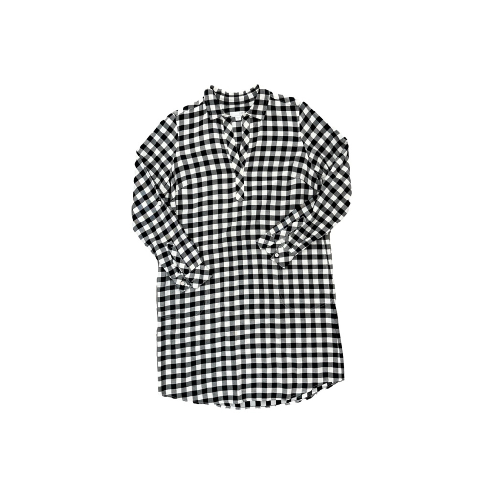 J. Jill Women's Dress Size XS Black and White Plaid